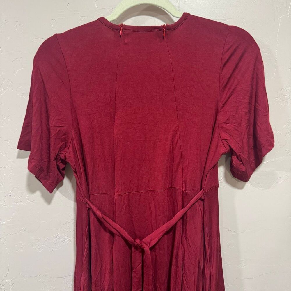 Lila CASSIDY LABOR & POSTPARTUM GOWN Crimson - Picture 13 of 14